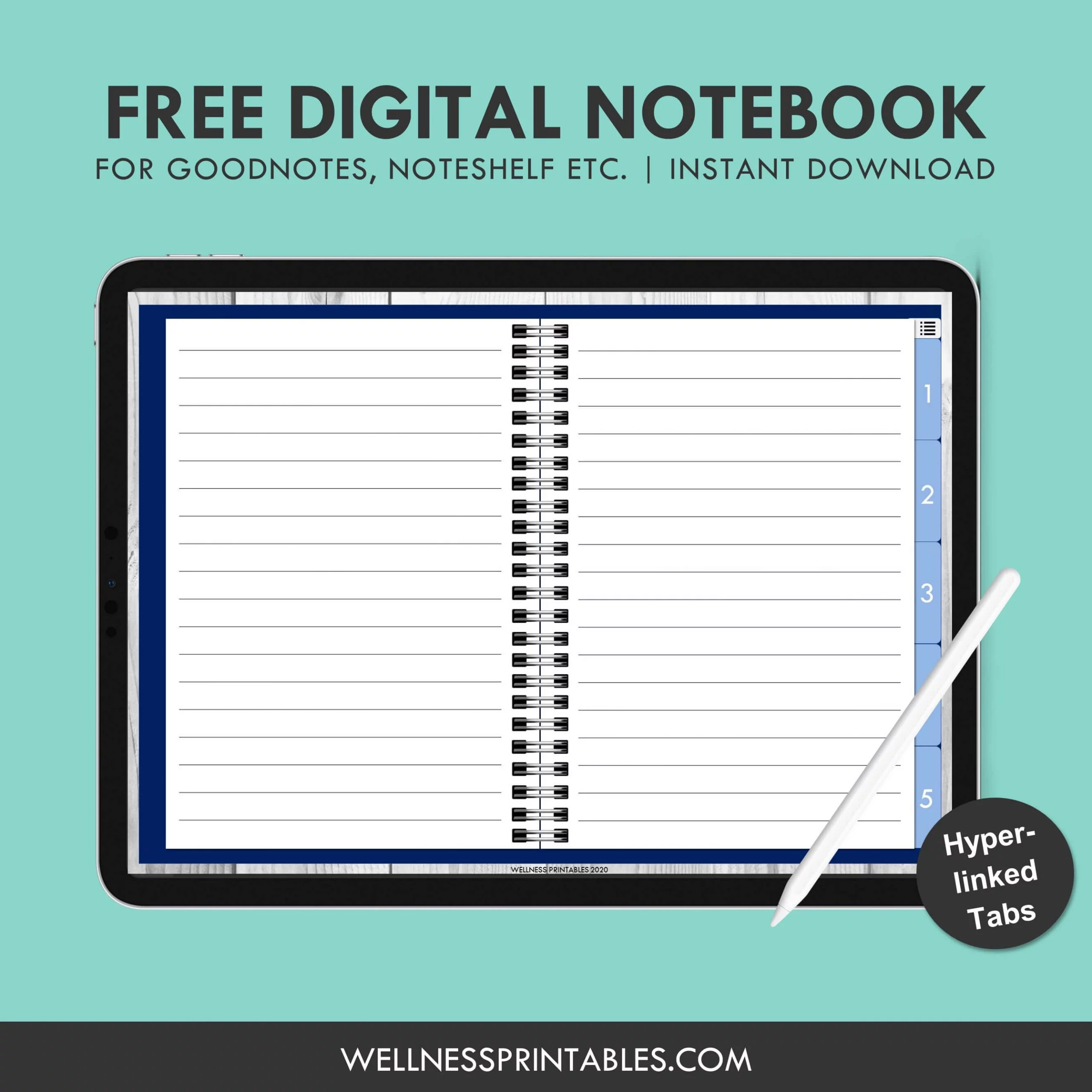 Free Digital Notebook 1 free digital notebook