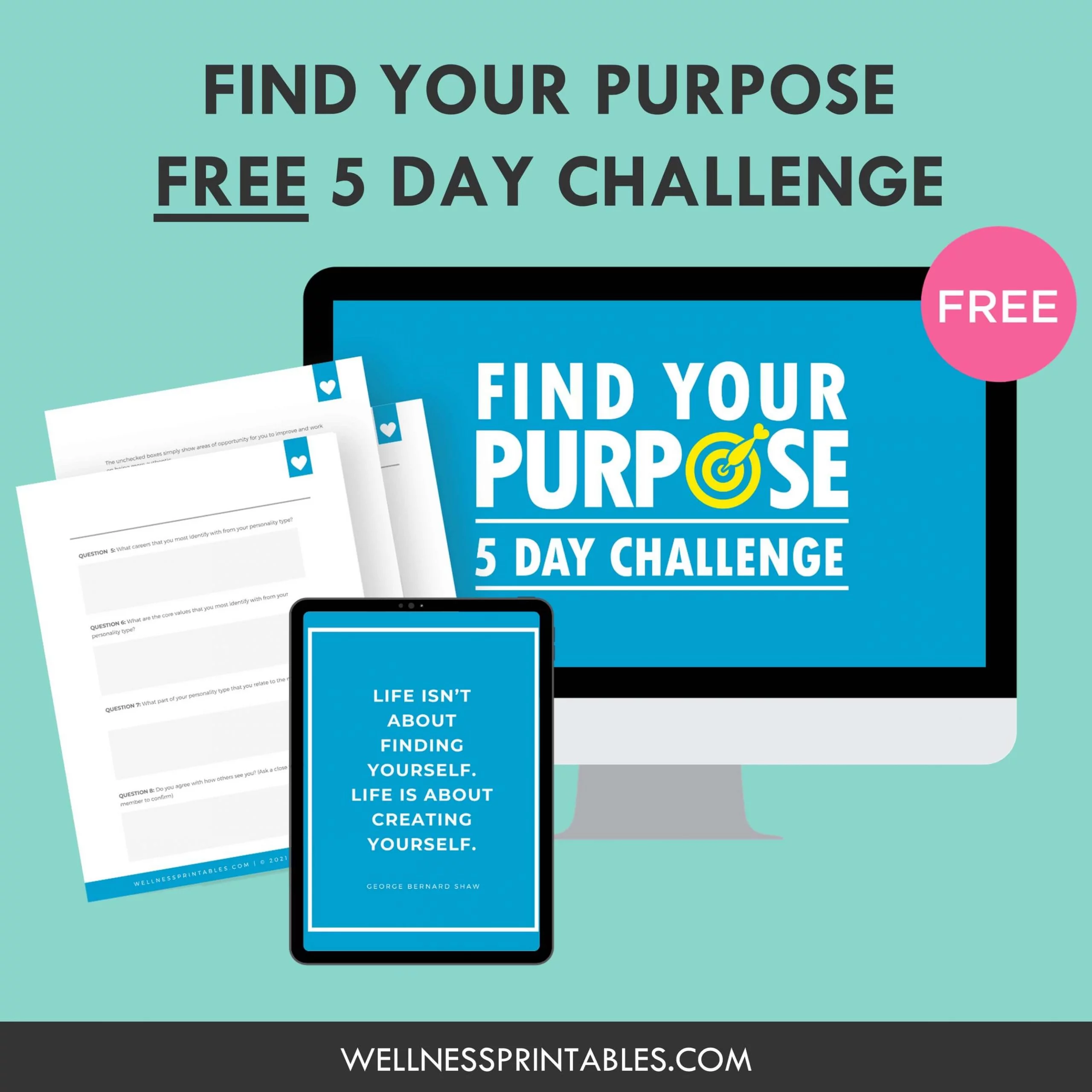 find your purpose 5 day challenge